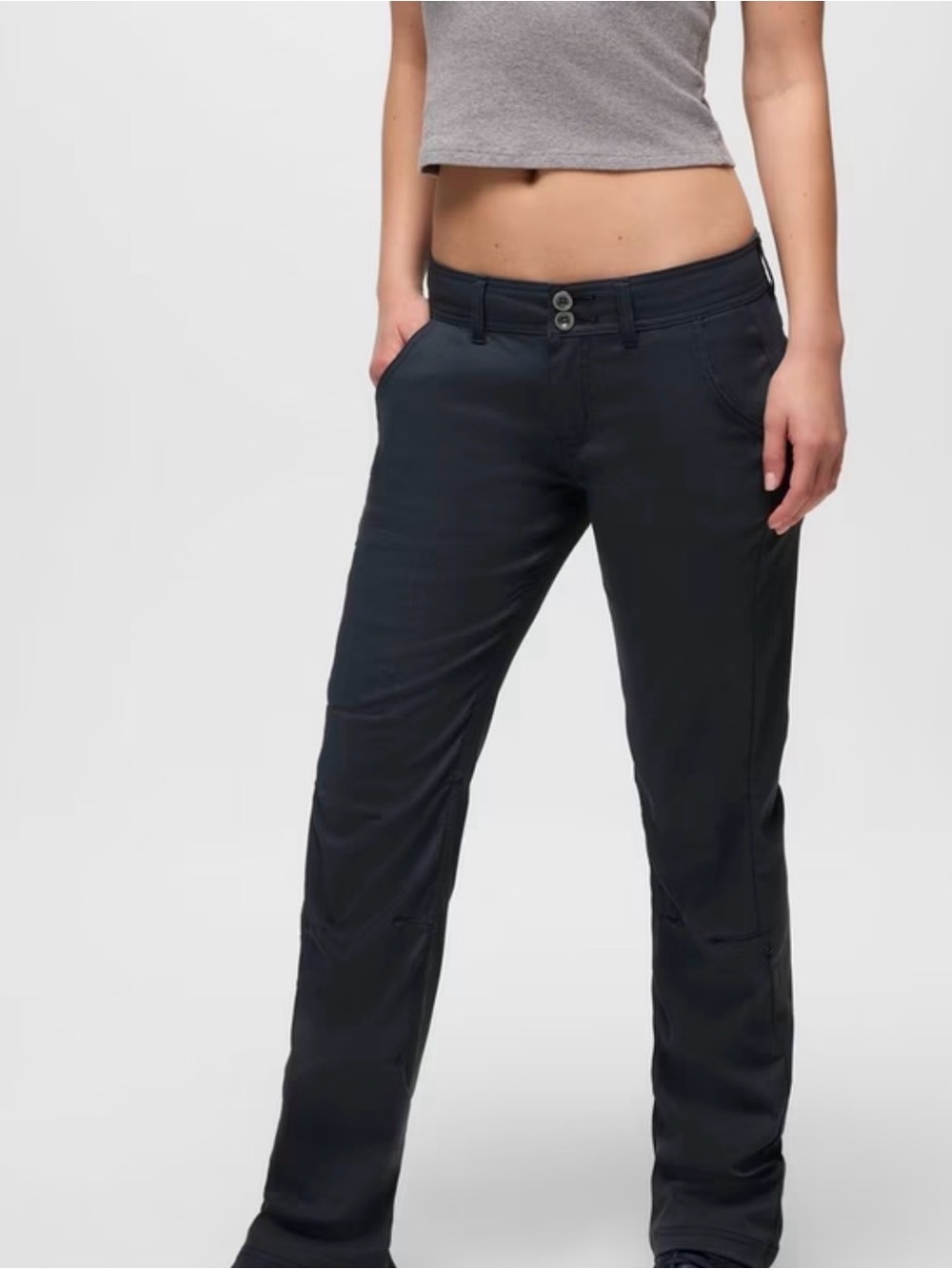 Prana Halle Pant Stretch Zion Black size 14